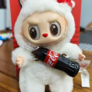 Bubble Mart POP MART x Coca-Cola/Coca-Cola LABUBU enamel doll blind box single blind box/whole box 6