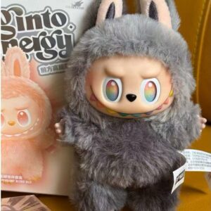 Bubble Mart POP MART THE MONSTERS enamel plush pendant Labubu3.0 front high-energy series blind box single blind box/6 whole box