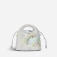 01_Printed_Jacquard_Lotus_Gray_Drawstring_Bucket_Bag_LD120670