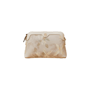 Mulberry Silk Leather Exquisite Jacquard Clutch Bag