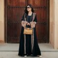 47_Handmade_Xiangyunsha_Silk_Black_Leather_Kelly_Bag_Chinese_Painting_W4188-2