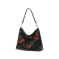 4_Xiangyunsha_Silk_Leather_Printed_Persimmon_Shoulder_Bag_YS220679