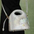 5_Printed_Jacquard_Lotus_Gray_Drawstring_Bucket_Bag_LD120670