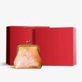 MulberrySilkRetroGoldMiniCoinPurseWalletLotusLD570602G_8