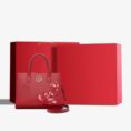 P120437_1-Embroidery_Leather_White_Commuting_Handbag_Orchid_with_Scarf