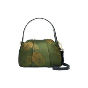 Xiangyunsha Silk Retro Crossbody Handbag