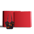 SinoCultural_-_Xiangyunsha_Silk_Leather_Printed_Persimmon_Bucket_Bag_YS120762