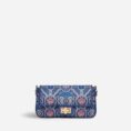 SongBrocadeLeatherMulberrySilkBlueShoulderEveningBagP12064802B_8