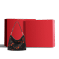 Xiangyunsha_Silk_Leather_Printed_Persimmon_Shoulder_Bag_YS220679_5