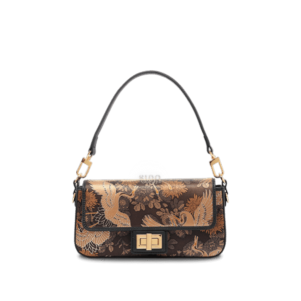 YS120648_Xiangyunsha_Silk_Vintage_Crane_Print_Shoulder_Bag_YS120648
