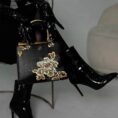 embroidery-leather-black-gold-peony-handbag-_maki-model