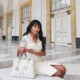 embroidery-leather-magnolia-tote-bag-scarf-model-back