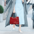 sinocultural-red-magnolia-embroidery-leather-tote-model-2